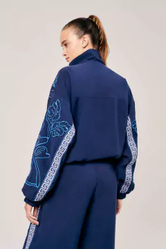 BOMBER URSULA - AZUL - Chunchon