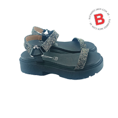 Sandalia base góndola con abrojo y strass VIZZANO 863.6499/03