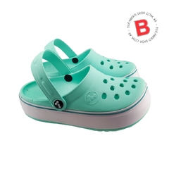 Zueco tipo crocs con plataforma Art: 