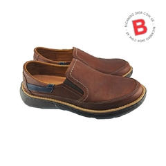 Zapato elastizado de cuero FREE COMFORT 860 5535
