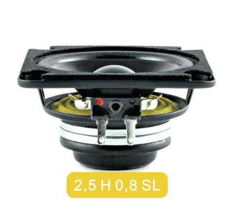 SOUZACUSTONS - 2 alto falante full range 2 1/4 x 5 com 8 ohms cada