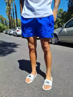 Short de baño Azul