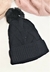 Gorro de Lana Negro - comprar online