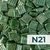 Venecitas nacionales Verde Seco N21 Bolsa 1/2 Kilo - comprar online