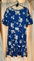 vestido LOFT corto azul L