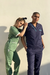 Ambo Medico Selene Verde Malva
