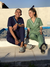 Ambo Medico Selene Verde Malva - comprar online