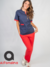 Ambo Medico Artemisa Azul y Rojo