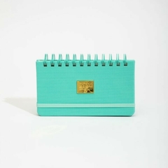 AGENDA POCKET MINIMALISTA AQUA
