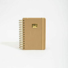 AGENDA MIDI MINIMALISTA NUDE