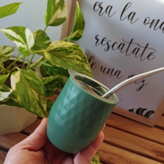 Mate Antiderrame con bombilla - tienda online