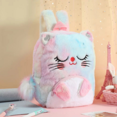 Mochila Peluche Gatito en internet