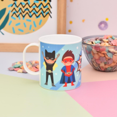 Taza Melamina Superheroes