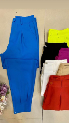 Calça alfaiataria cenoura - comprar online