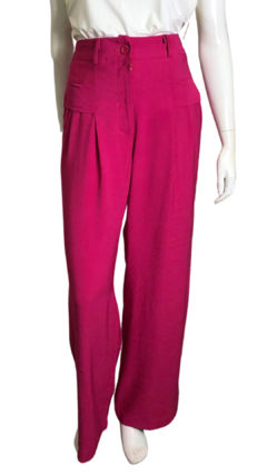 Calça pantalona com forro - comprar online