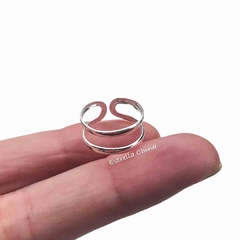 Anillo midi Doble