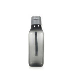 Botella plastica Grid con el logo. Botella personalizada con logo. Botella deportiva