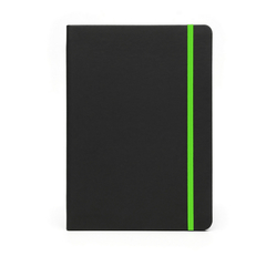 cuaderno de bolsillo con tapa de cuero simil moleskine personalizado