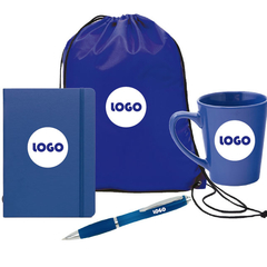 Kit de Bienvenida para ingresantes con el logo de tu empresa