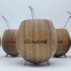 Mate Cacto de Madera