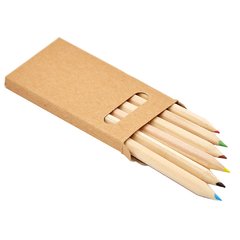 Mini Set de Lapices Ecologicos x6