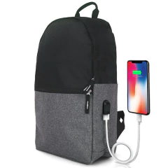 Mochila Portanotebook delta con puerto usb