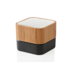 parlante bluetooth bamboo, parlante eco, parlante corporativo
