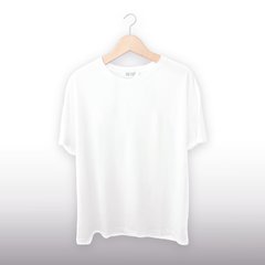 Remera de Algodón Blanca Manga Corta - comprar online