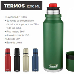 termo coleman con logo