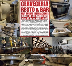 CERVECERÍA & RESTO BAR – MUY BUENAS INSTALACIONES - REMATE EL MARTES 30/8/22