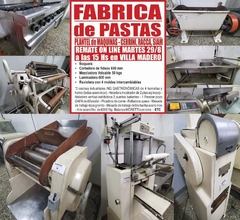 FABRICA de PASTAS – REMATE EL MARTES 29/8/23