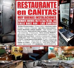 RESTAURANTE en CAÑITAS - REMATE GASTRONOMICO EL JUEVES 18/7