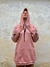 HOODIE ROSA CON NVJAS EN MANGAS - comprar online