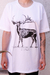 REMERA MANGA CORTA "CIERVO" - comprar online