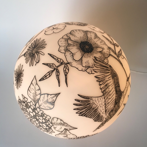 Dibujo con luz grande