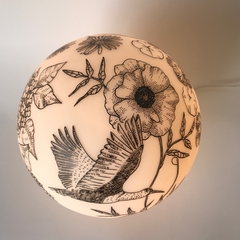 Dibujo con luz grande en internet