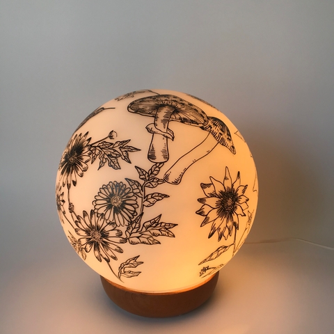 Dibujo con luz grande