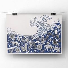 serigrafía Ola Nueva - comprar online