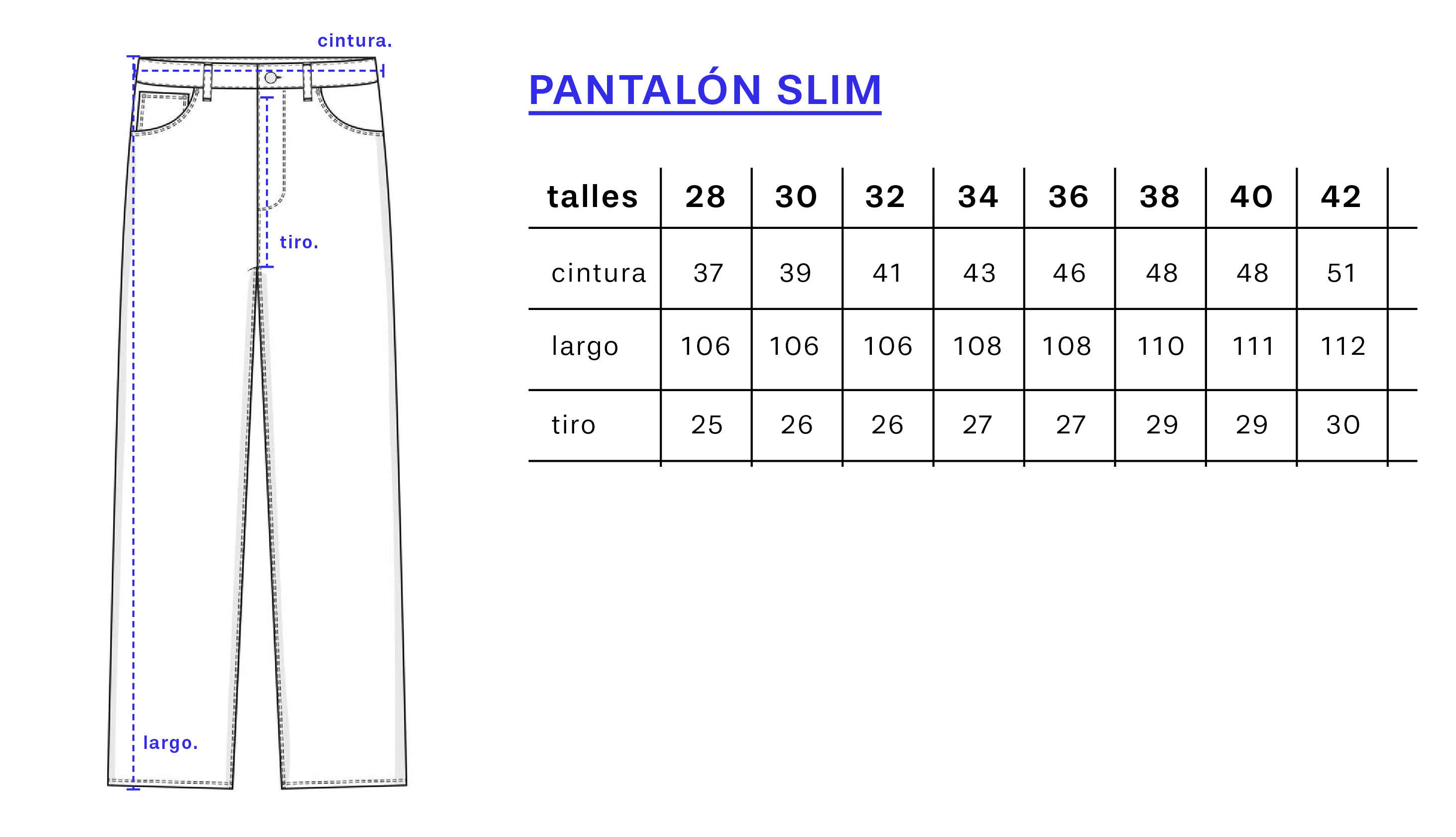 Tabla Que Talla Es 30 En PantalÃ³n De Mujer Tabla Que Talla Seria