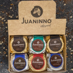 Juaninno Caja Alfajores X6 unidades Variados