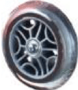 Rueda elite luz (x2)