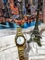 Kit c/03 Relógio Feminino Dourado " Orinet " Resistente a Água. na internet