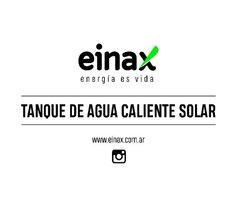Termotanque solar de 150 litros no presurizado - Einax