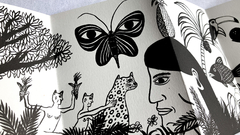 El bosque, poesía y dibujo * escrito por Carlos Montaña y dibujo por Carlos Alfonso - tienda online