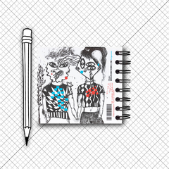 CUADRADO ANILLADO MINI SURTIDO * INTI - comprar online