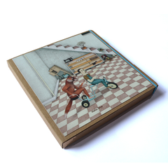 Cuaderno hojas sueltas formato 18x18,5 cm *ALEFES SILVA - tienda online