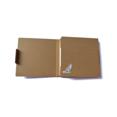 Cuaderno hojas sueltas formato 18x18,5 cm *MARCELA QUIROZ - Volcán Ediciones