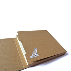 Cuaderno hojas sueltas formato 18x18,5 cm *MARCELA QUIROZ - tienda online