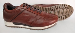 TENIS EN CUERO NIZA COÑAC - comprar online