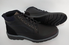 Botín en Cuero Negro - comprar online